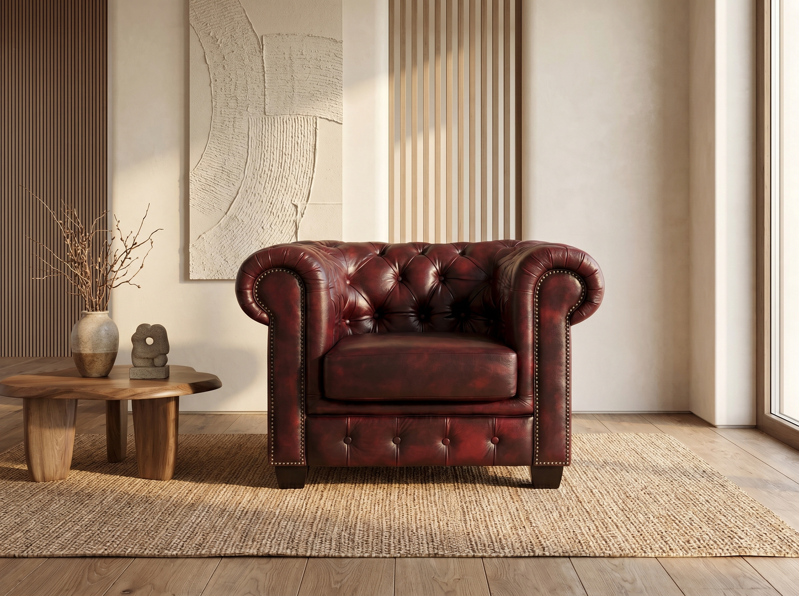 Fauteuil Chesterfield