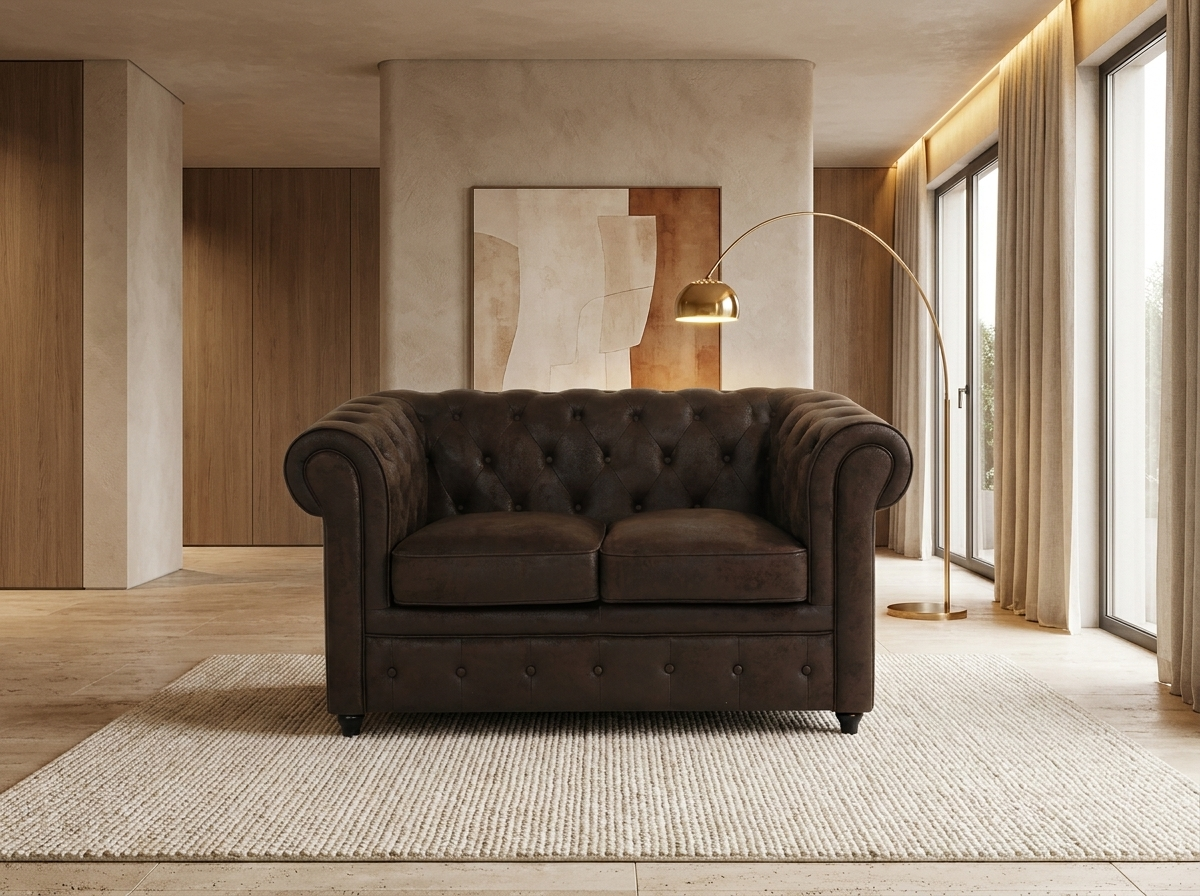 Petit Canapé Chesterfield