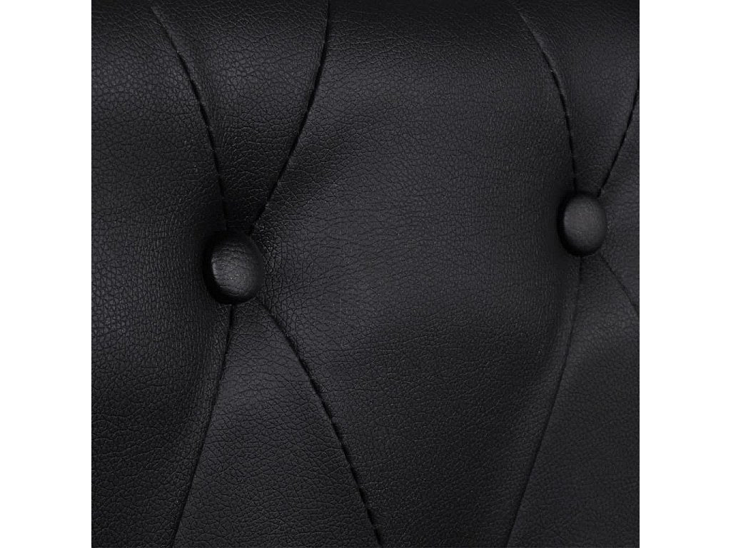 Assise rembourrée du canapé chesterfield MILTON 3 places