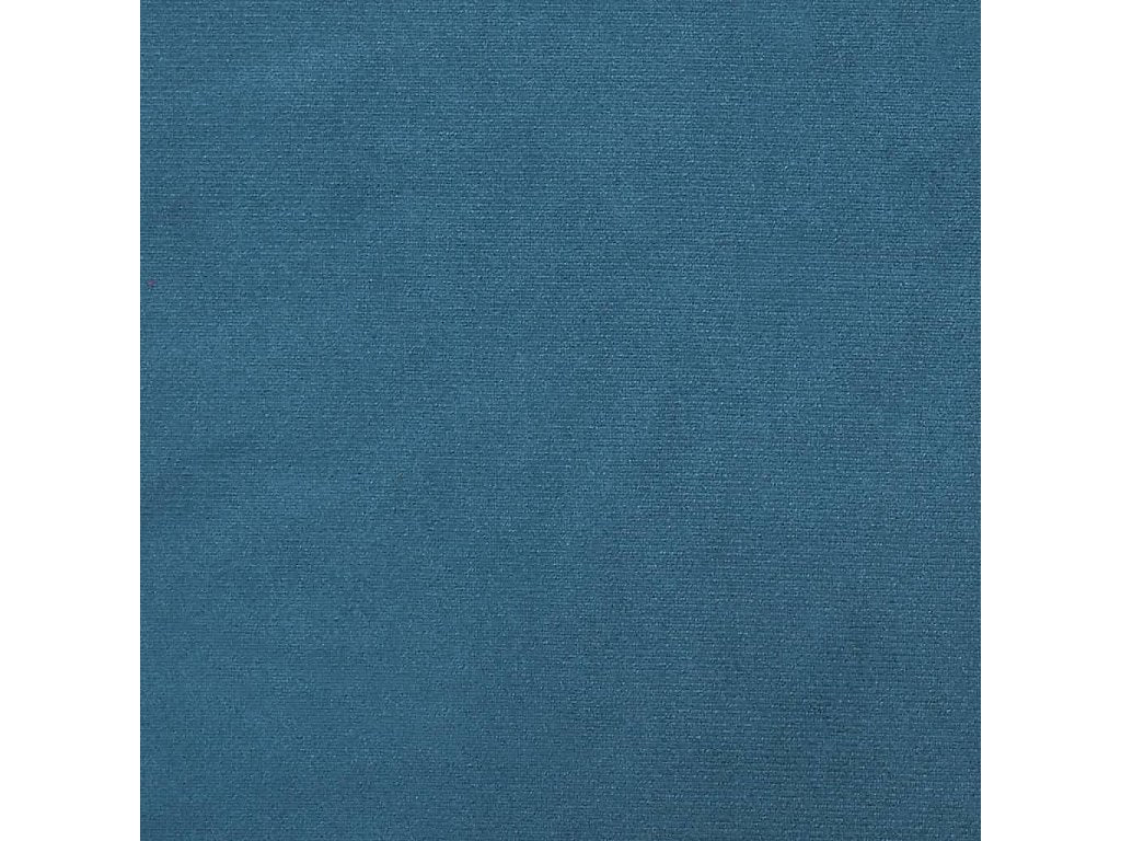 Pieds robustes du fauteuil chesterfield DENTON velours bleu