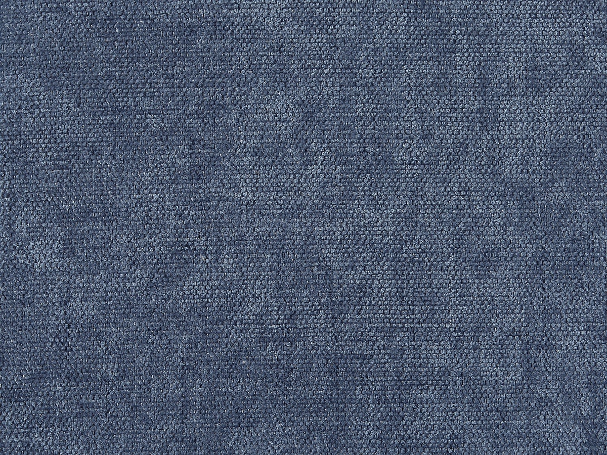 Pieds en bois du canapé chesterfield WALTON 3 places bleu