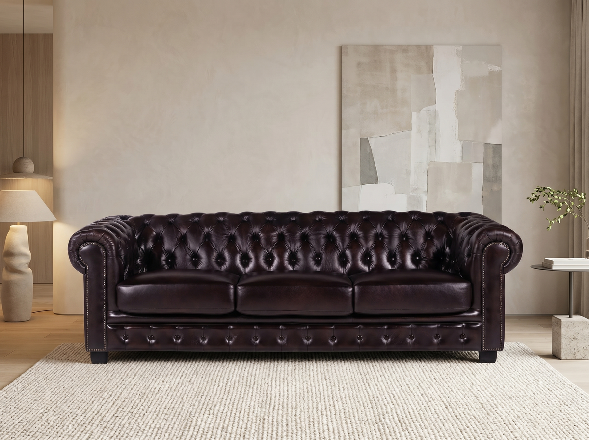 Canapé Chesterfield 4 places