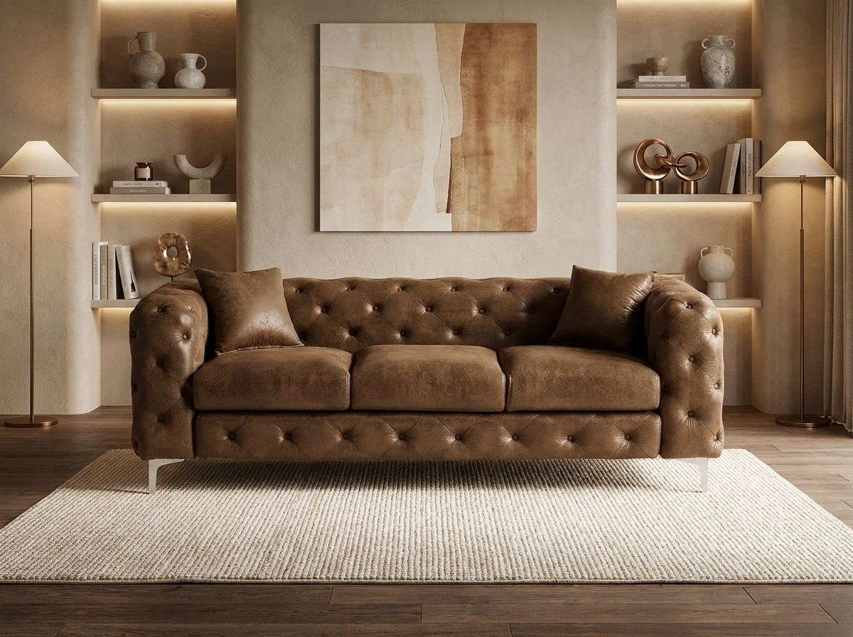 Canapé Chesterfield Moderne