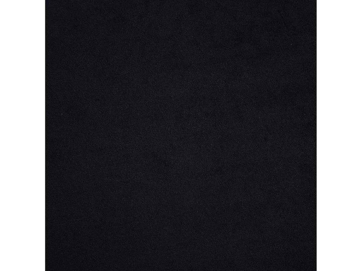Vue d'ensemble du canapé chesterfield CRYSTAL 2 places velours noir