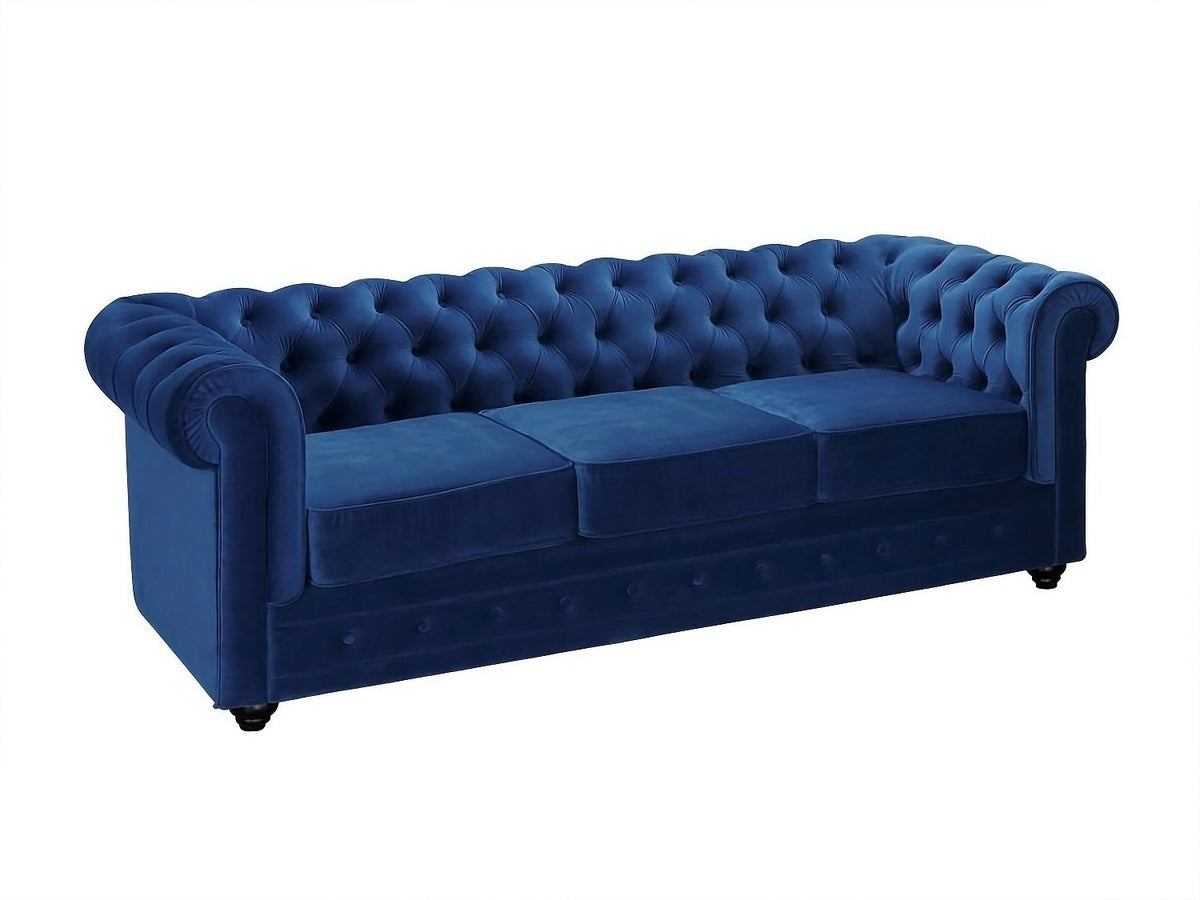 Accoudoirs roulés du canapé chesterfield CAMDEN 3 places