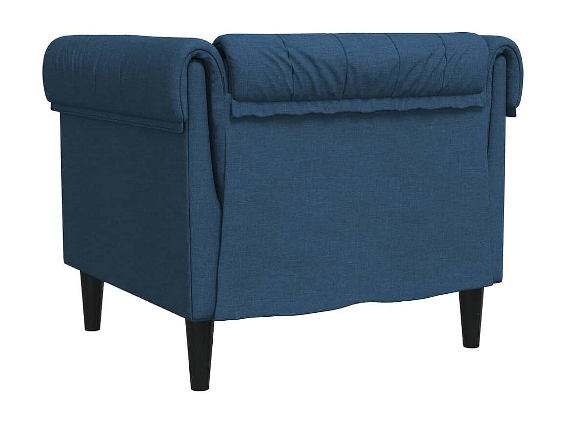 Dossier profond capitonné du fauteuil chesterfield MARLOW