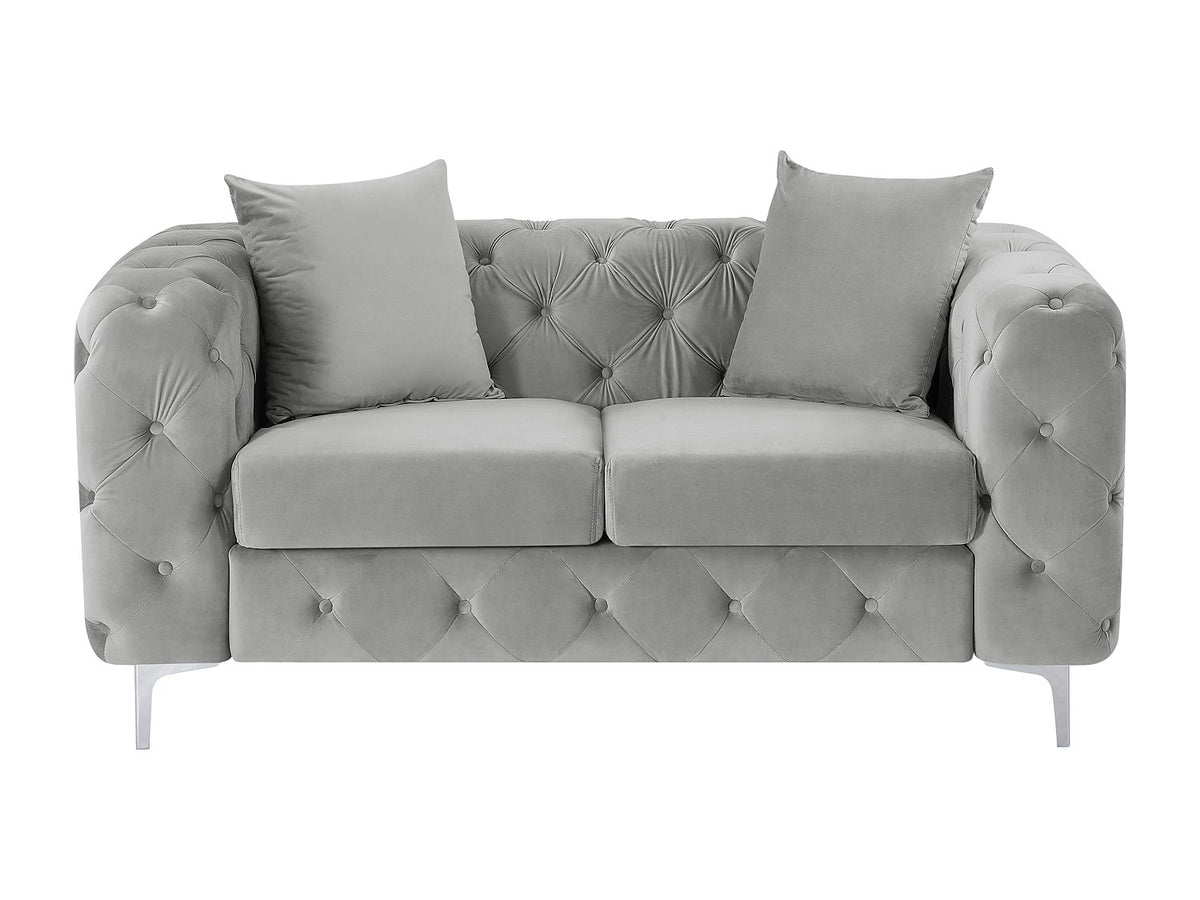 Assise déhoussable du canapé chesterfield EDWINA 2 places
