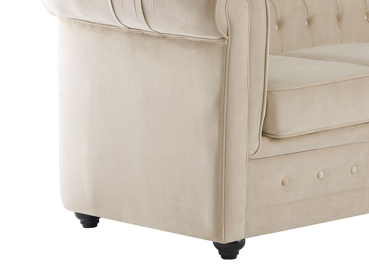 Couchage quotidien du canapé convertible chesterfield FINLEY