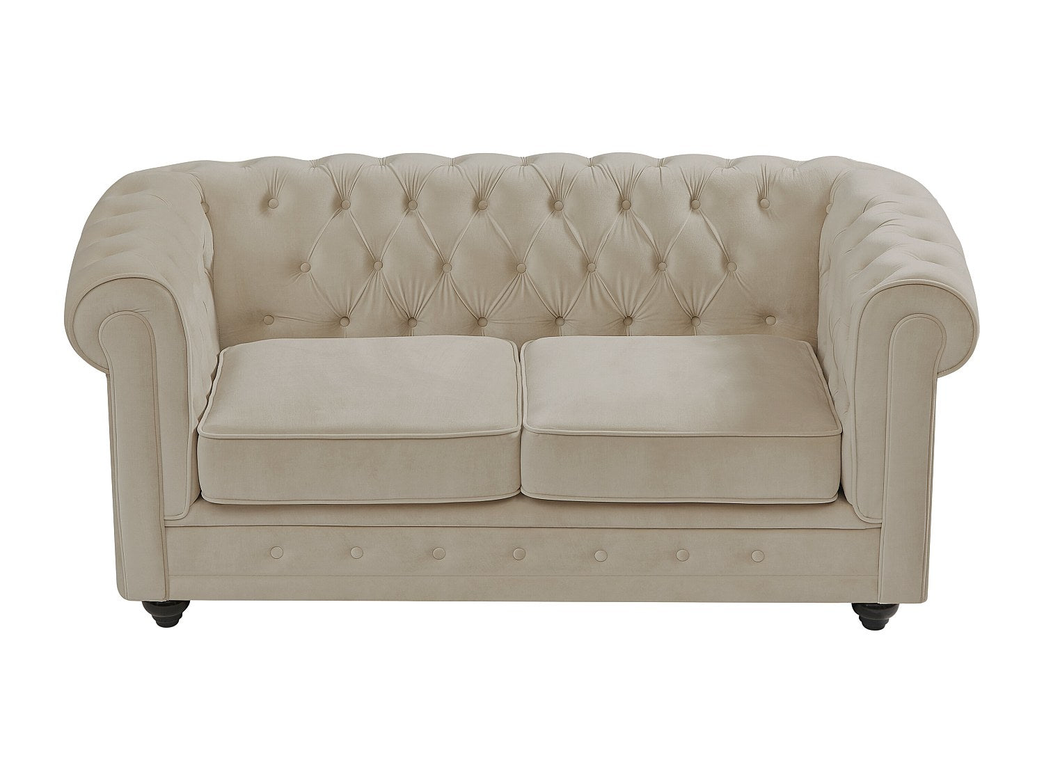 Assise déhoussable du canapé chesterfield ISLINGTON 2 places