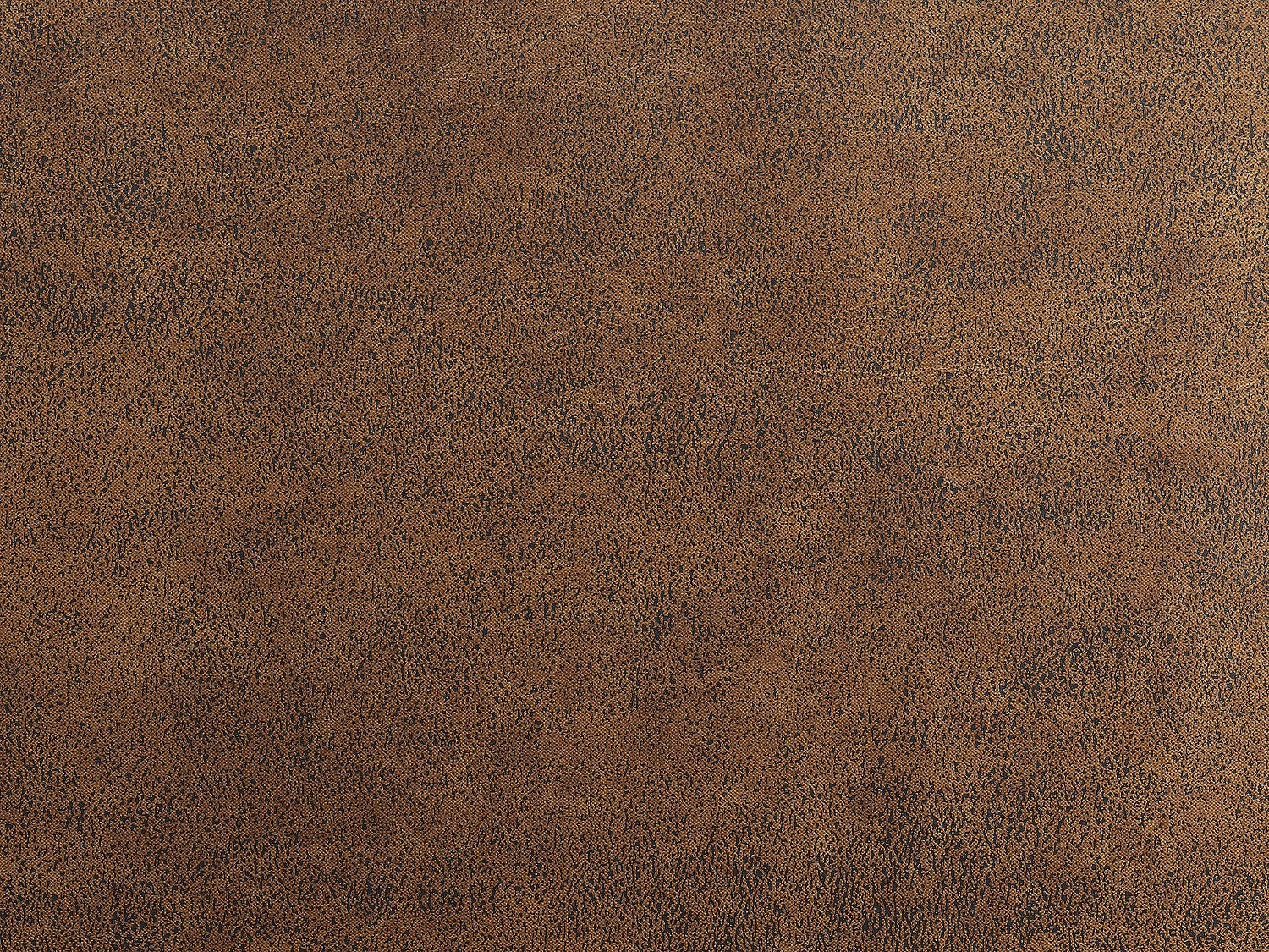 Vue d'ensemble du canapé d'angle chesterfield TOLEDO 4 places microfibre chocolat