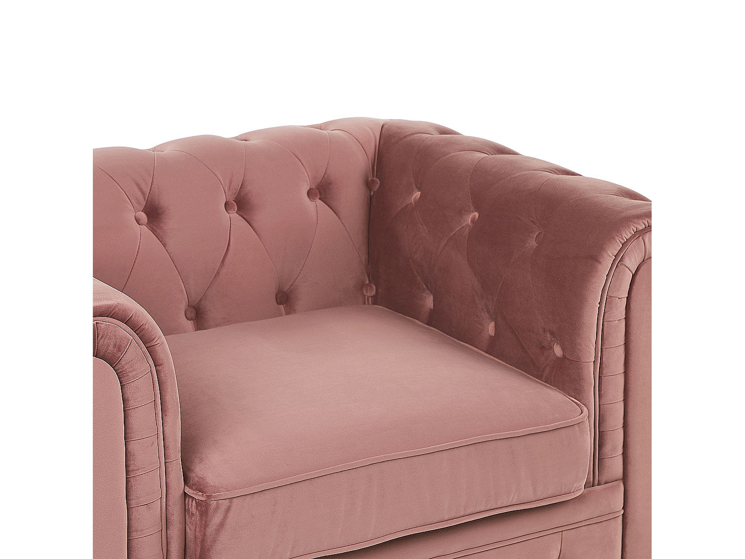 Dossier capitonné du fauteuil chesterfield JARVIS