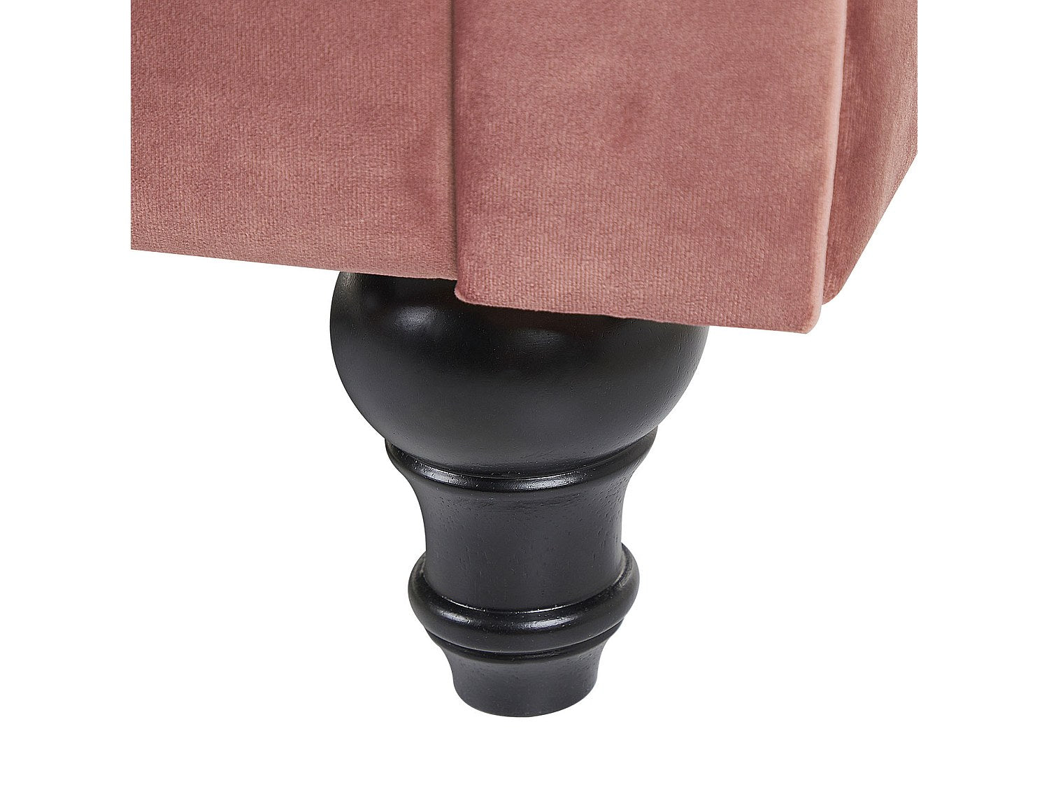 Pieds en bois d'eucalyptus du fauteuil chesterfield JARVIS
