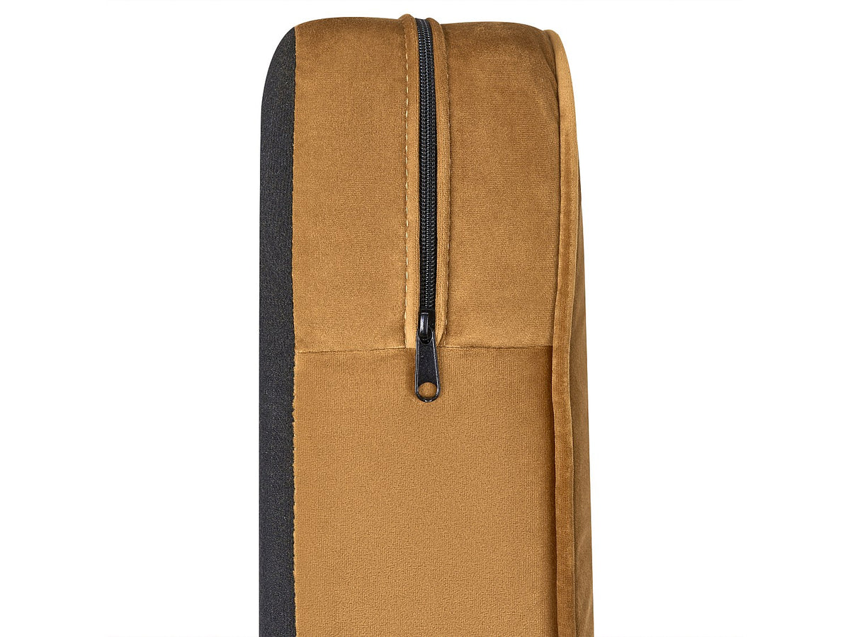 Pieds en bois d'hévéa du fauteuil chesterfield HUXLEY