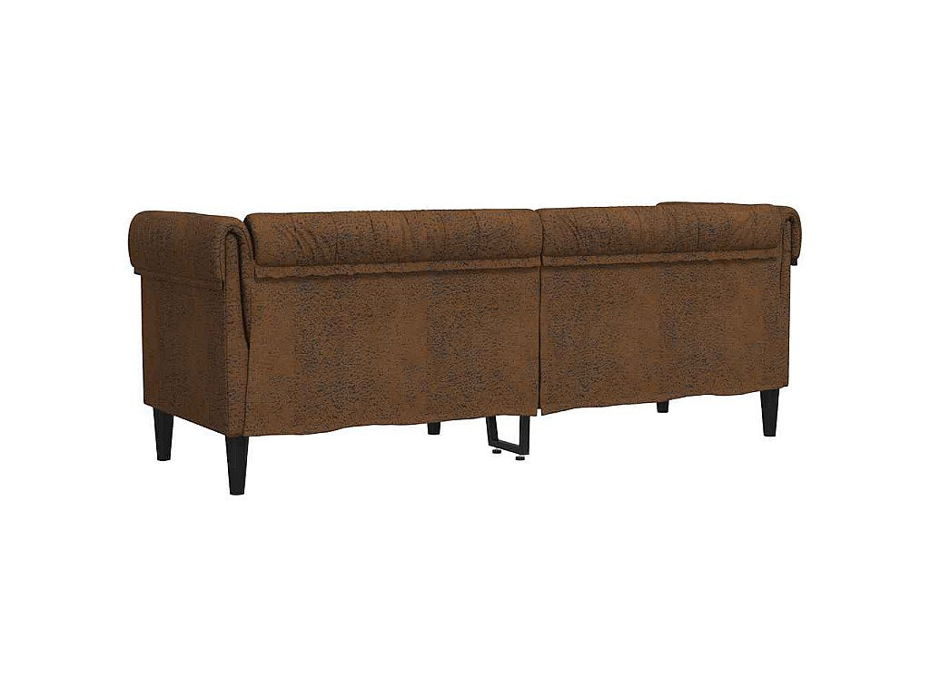 Pieds en bois massif du canapé chesterfield RALEIGH