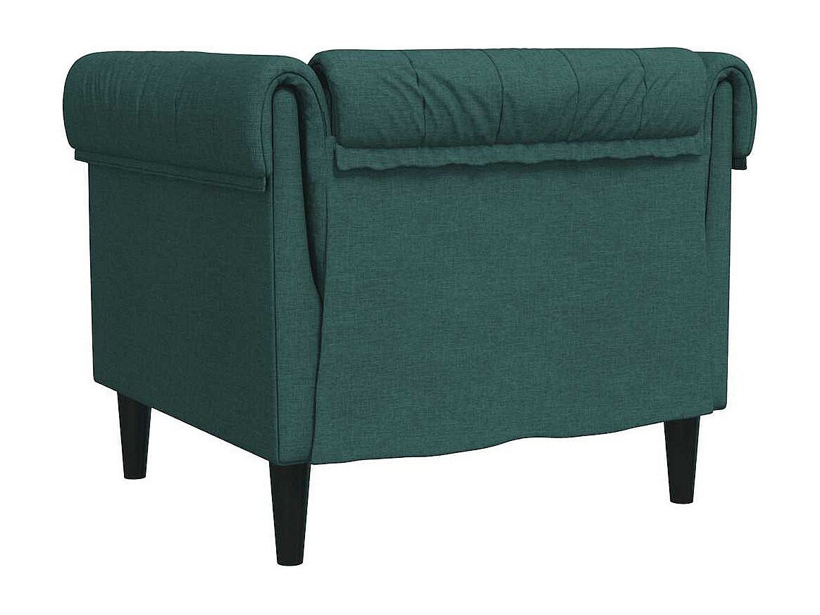 Dossier profond capitonné du fauteuil chesterfield NORFOLK